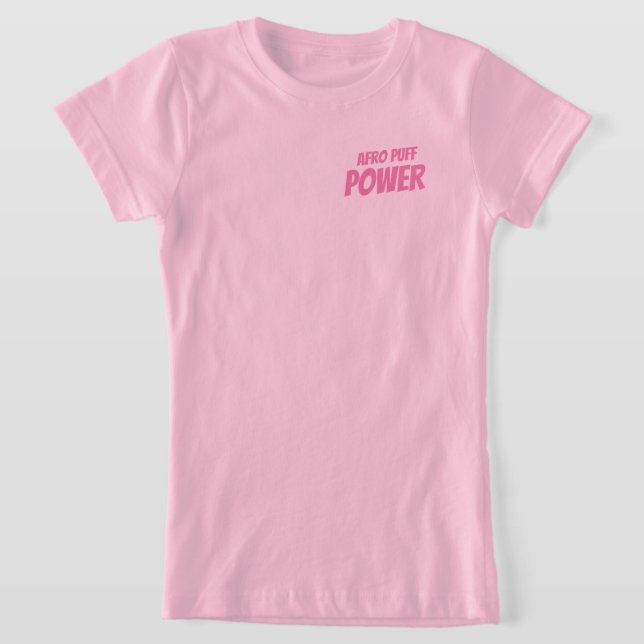 Camiseta Afro Puff Power (Distribución)
