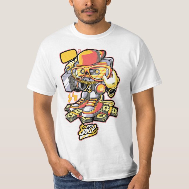 Camiseta Afro Soul (Anverso)