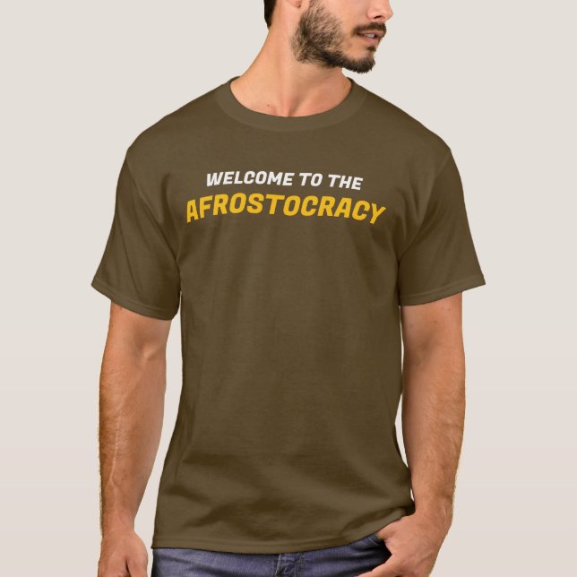 Camiseta AFRO STOCRACIA (Anverso)