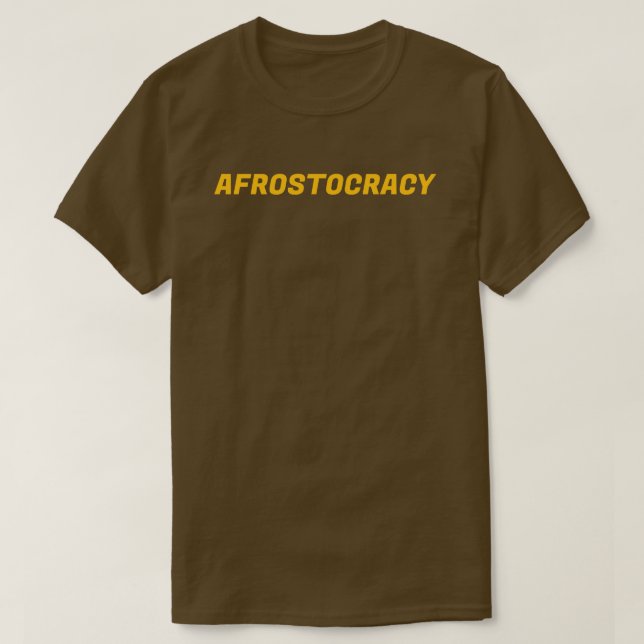 Camiseta AFRO STOCRACIA WS (Diseño del anverso)