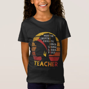 Camiseta Afro: un maestro negro que ama a Melanin, un amant