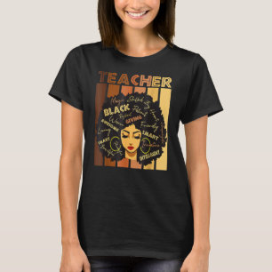 Camiseta Afro: un maestro negro que ama a Melanin, un amant