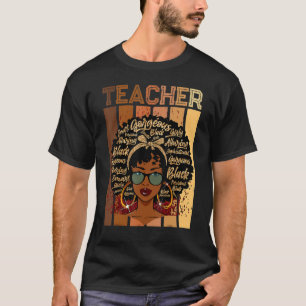 Camiseta Afro: un maestro negro que ama a Melanin, un amant