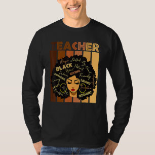 Camiseta Afro: un maestro negro que ama a Melanin, un amant