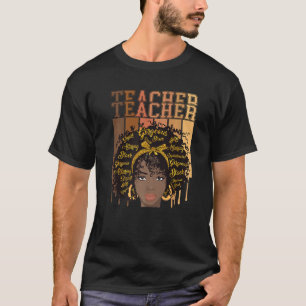 Camiseta Afro: un maestro negro que ama a Melanin, un amant