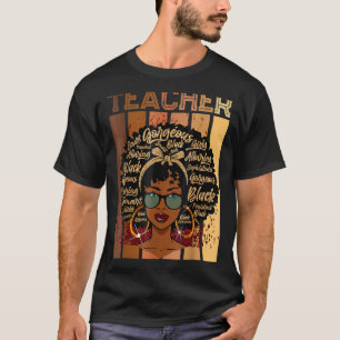 Camiseta Afro: un maestro negro que ama a Melanin, un amant