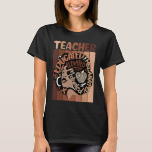 Camiseta Afro: un maestro negro que ama a Melanin, un amant