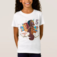 Afro Unicornio | Chica de cumpleaños mágico