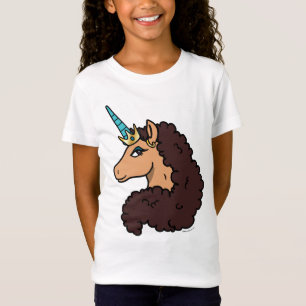 Camiseta Afro Unicornio   Divino