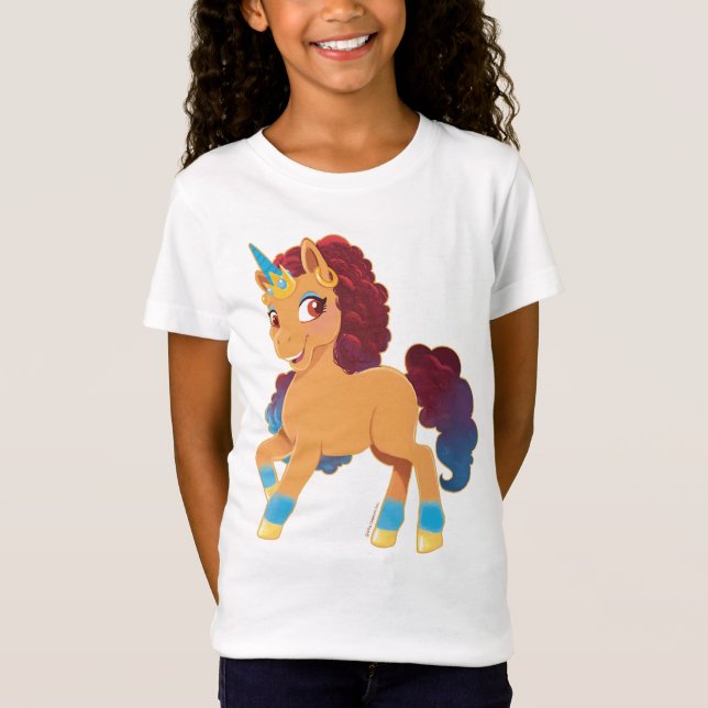 Camiseta Afro Unicornio | Pranza Divina (Anverso)