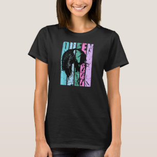 Camiseta Afroafro Chica pelo natural rizado afroamericano