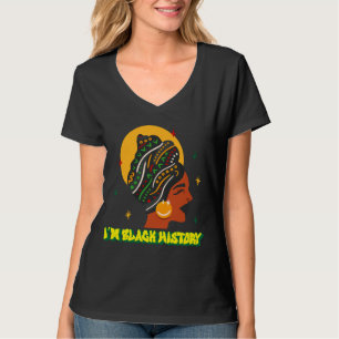 Camiseta afroamericana   Camisa de mujeres negras