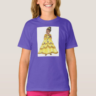 Camiseta afroamericana del campanero de la
