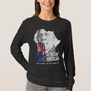 Camiseta Afroamericano Booker T Washington Historia Negra