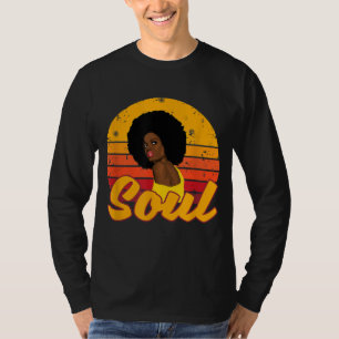 Camiseta Afroamericano de los años 80 Funk Afro Disco Soul 