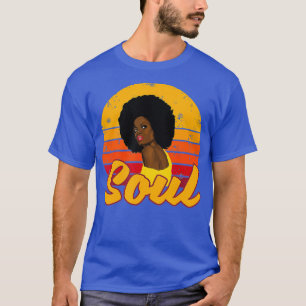 Camiseta Afroamericano de los años 80 Funk Afro Disco Soul
