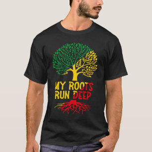 Camiseta Afroamericano de raíces negras Mes de historia neg