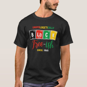 Camiseta Afroamericano negro sin remordimientos