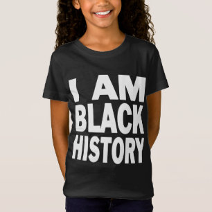 Camiseta Afroamericanos Patrimonio Mes Afro Soy Negro H
