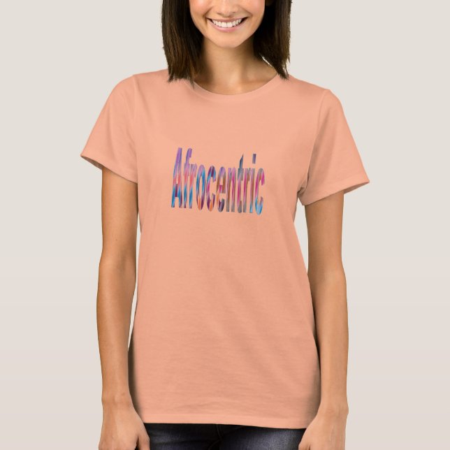 Camiseta afrocéntrica (Anverso)