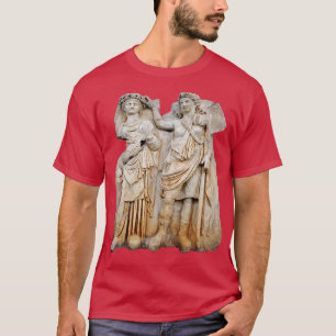 Camiseta Afrodita Coronada Por Andreia Sebastion Relief Cla