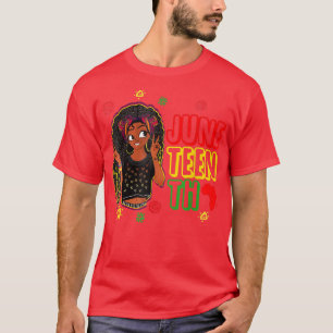 Camiseta Afromujeres Reina negra afroamericana Melanin Ju