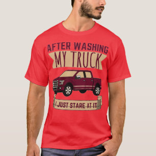 Camiseta After washing my truck