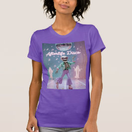 Camiseta Afterlife Disco Groovy Skeleton Dance in Pastel