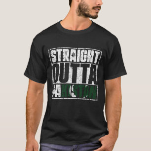 Camiseta Afuera de la bandera de Pakistán