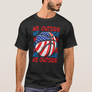 Camiseta Afuera Decían Memes De La Cesta De Bandera Estadou