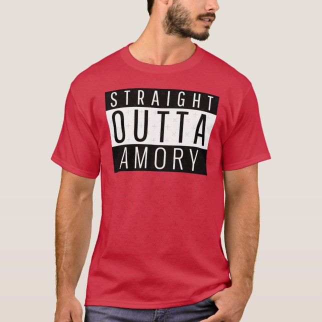 Camiseta Afuera recta Amory Misisipi Amory MS (Anverso)
