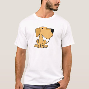 Camiseta AG perro de perrito amarillo impresionante de