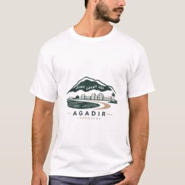 Camiseta Agadir Marruecos | Ropa de calle de viaje