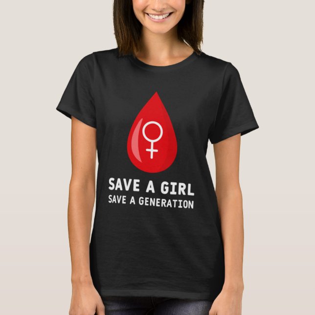 Camiseta Against Female Genital Mutilation Stop FGM Solidar (Anverso)