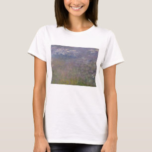 Camiseta Agapanthus de los lirios de agua de Claude Monet