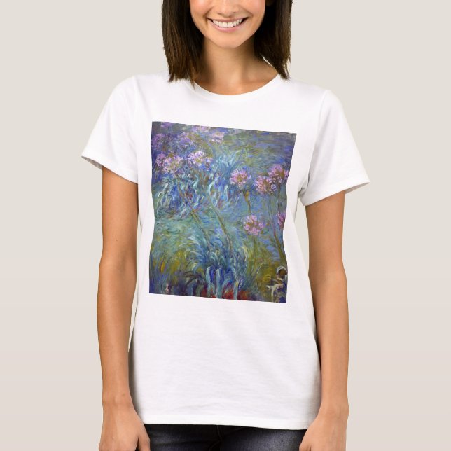 Camiseta Agapanthus, Monet (Anverso)
