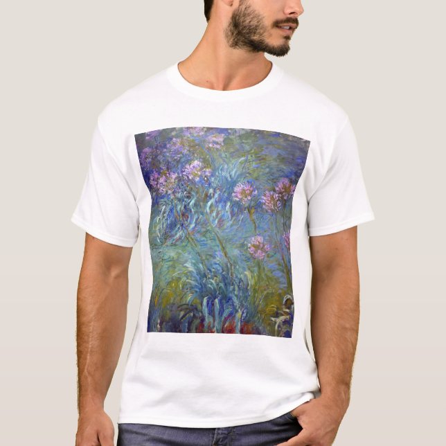 Camiseta Agapanthus, Monet (Anverso)