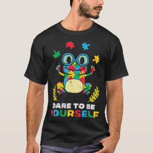 Camiseta Agarra esta linda rana de rompecabezas que se atre