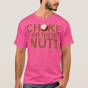 Camiseta Agarra este regalo de avellana de nueces