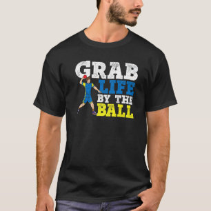 Camiseta Agarra la Vida por la Pelota Dodgeball Pato Doblad