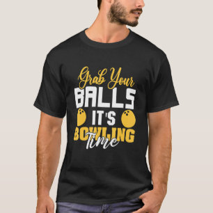 Camiseta Agarra tus bolas, es la vuelta del equipo de Bowle