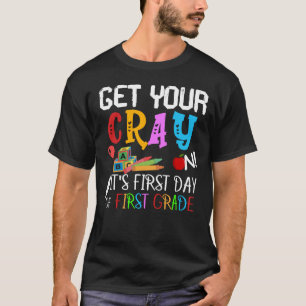 Camiseta agarra tus lágrimas en su primer día de escuela