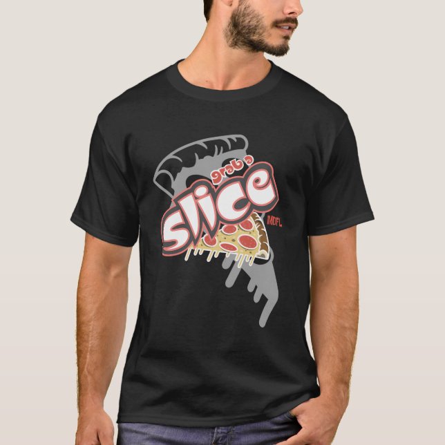 Camiseta Agarra Una Pizza De Pieza (Anverso)