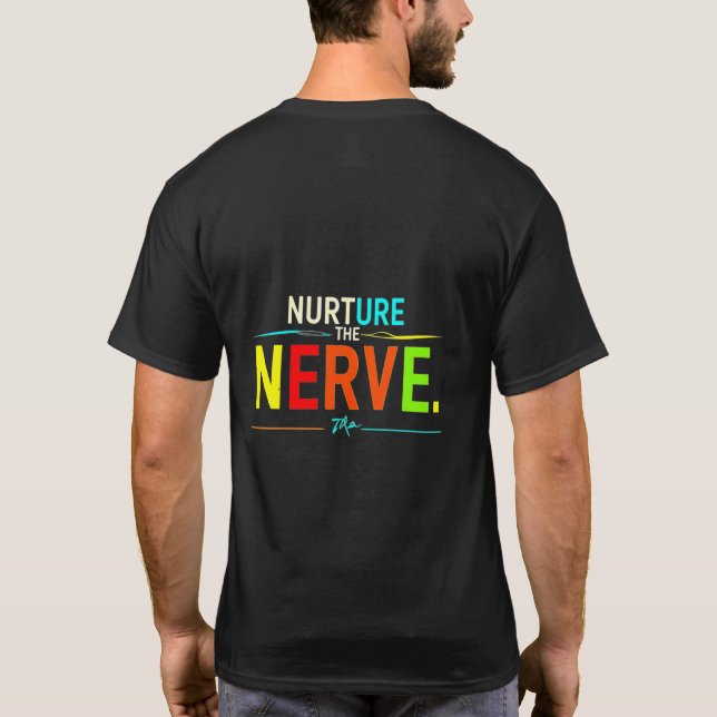 Camiseta Agarrar el Nervio. (Reverso)