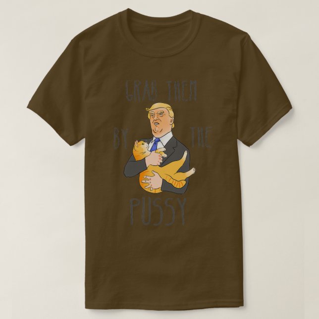 Camiseta Agarrarlos por el pussycat (Diseño del anverso)
