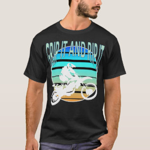 Camiseta Agarre Y Rip It Dirt Bike Retro Freestyle MX
