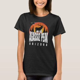 Camiseta Agassiz Peak Arizona Caribou Escenario Sunrise Aga