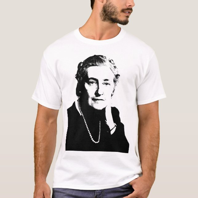 Camiseta Agatha Christie (Anverso)