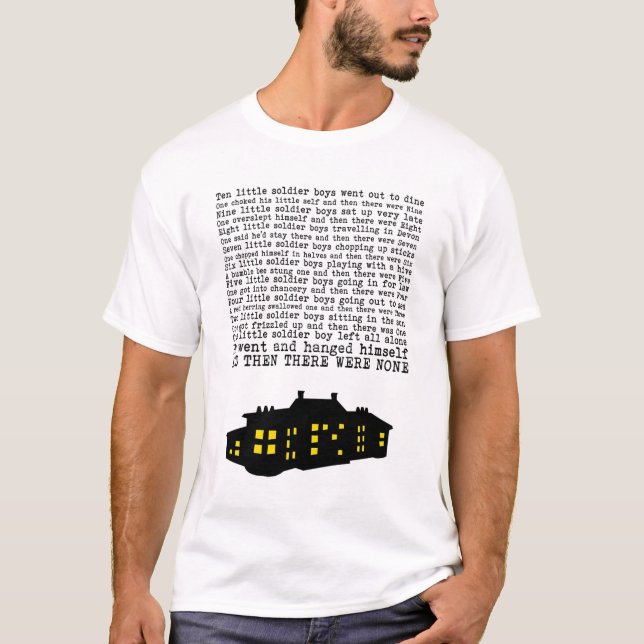 Camiseta Agatha Christie Y Luego No Hubo (Anverso)