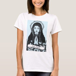 Camiseta Agatha de Sicilia patrona de enfermeras